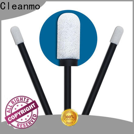 Cleanmo ESD-safe Polypropylene handle micro swabs manufacturer for excess materials cleaning