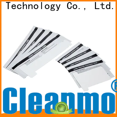 Cleanmo non woven zebra cleaning kit factory for Zebra P120i printer