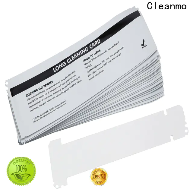 Cleanmo Aluminum foil packing zebra cleaning card factory for cleaning dirt