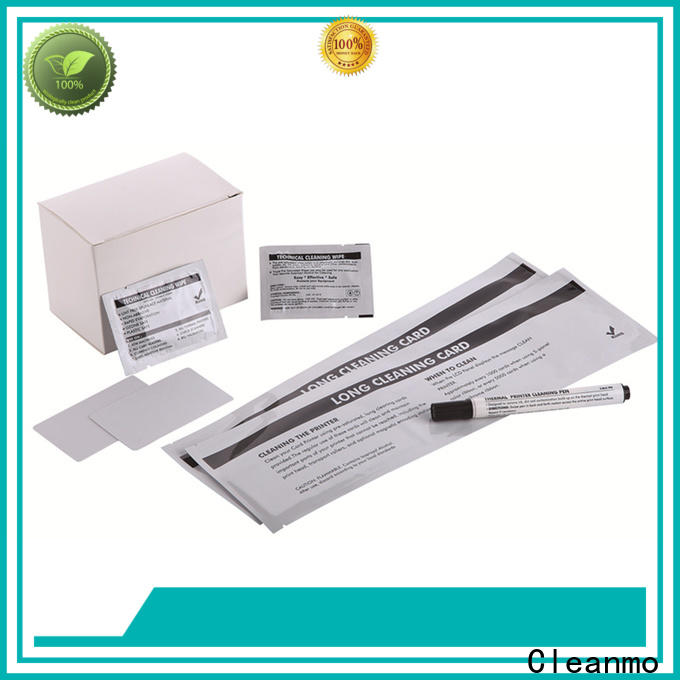 Cleanmo High and LowTack Double Coated Tape laser printer cleaning kit supplier for ID card printers