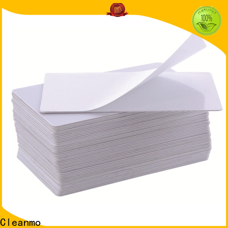 Cleanmo cost-effective Evolis Cleaning cards wholesale for Evolis printer