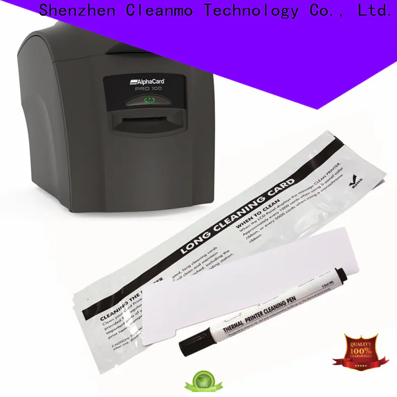 Cleanmo durable AlphaCard Printer Cleaning Kits factory for AlphaCard PRO 100 Printer