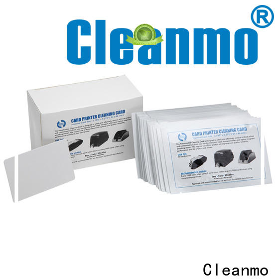 Cleanmo easy handling hotel key card cleaner factory price for POS Terminal