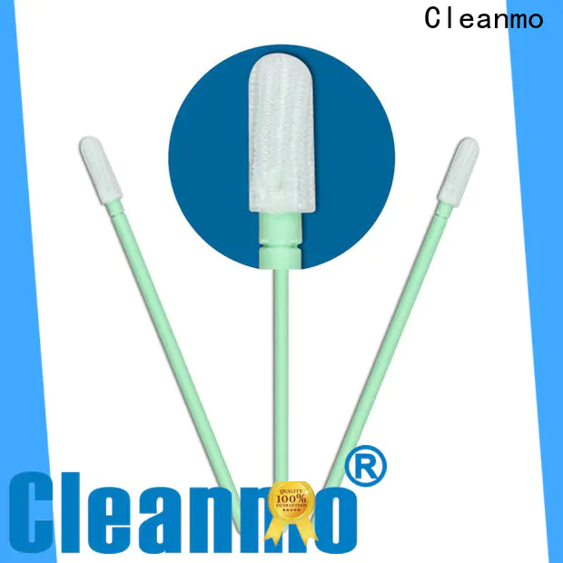 Cleanmo high quality knitted polyester swabs factory for printers