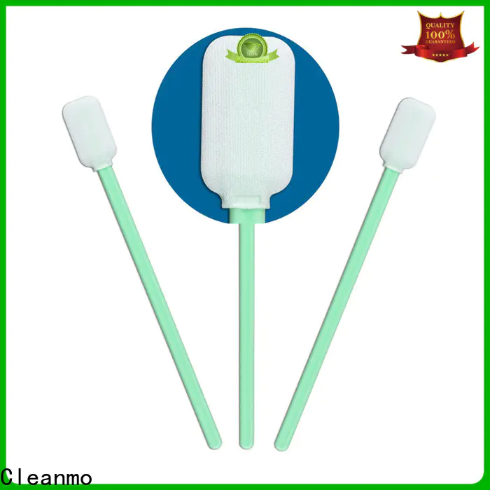 Cleanmo Polypropylene handle sensor swab wholesale for excess materials cleaning