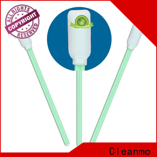 Cleanmo ESD-safe throat swab factory price for excess materials cleaning