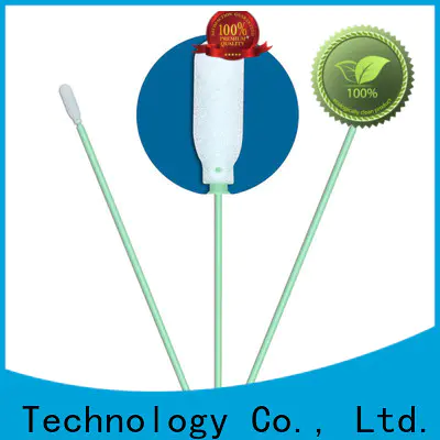 Cleanmo precision tip head cotton swab wood factory price for Micro-mechanical cleaning