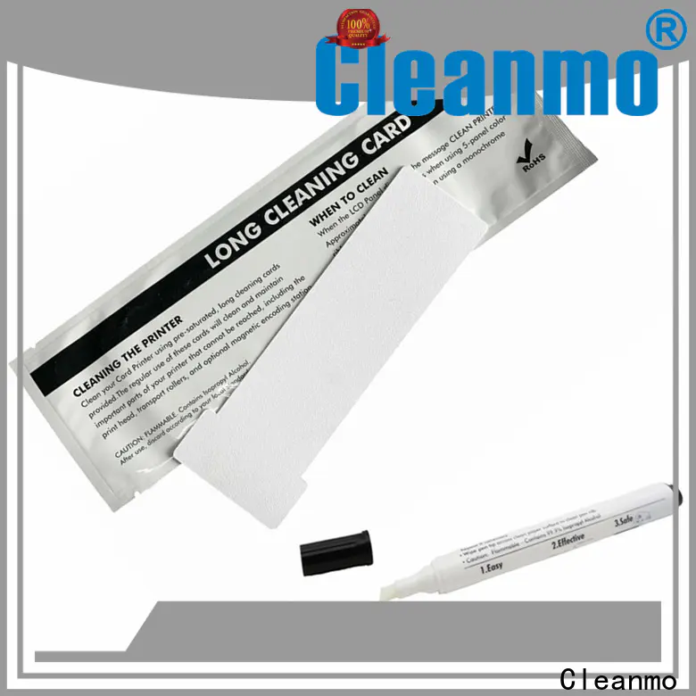 Cleanmo non woven magicard enduro cleaning kit wholesale for the cleaning rollers