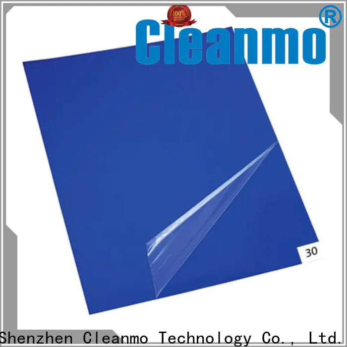 Cleanmo safe material adhesive mat manufacturer for gowning rooms