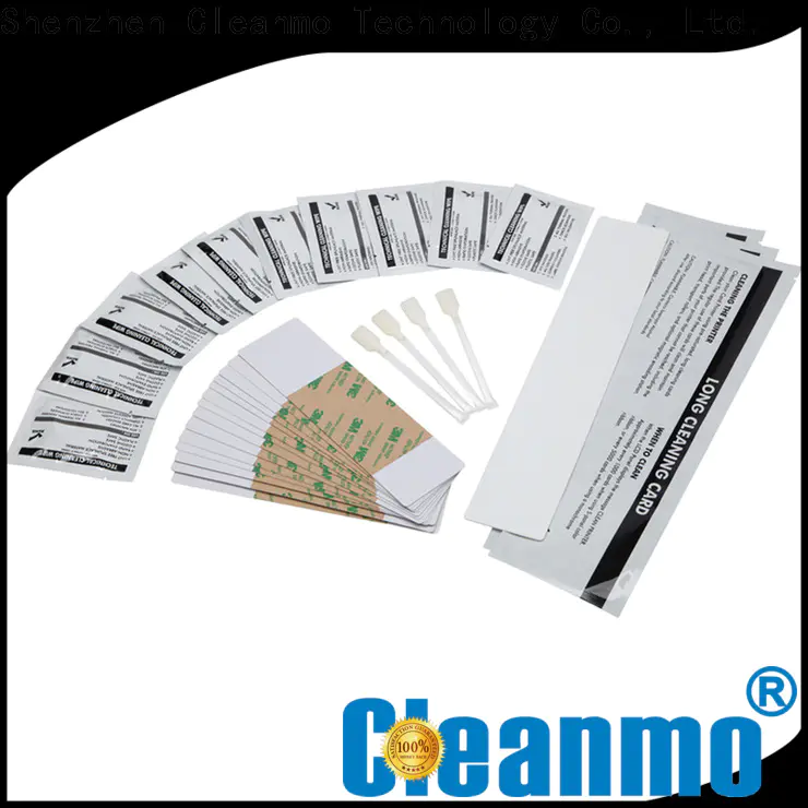 Cleanmo PVC fargo cleaning kit supplier for Fargo card printers
