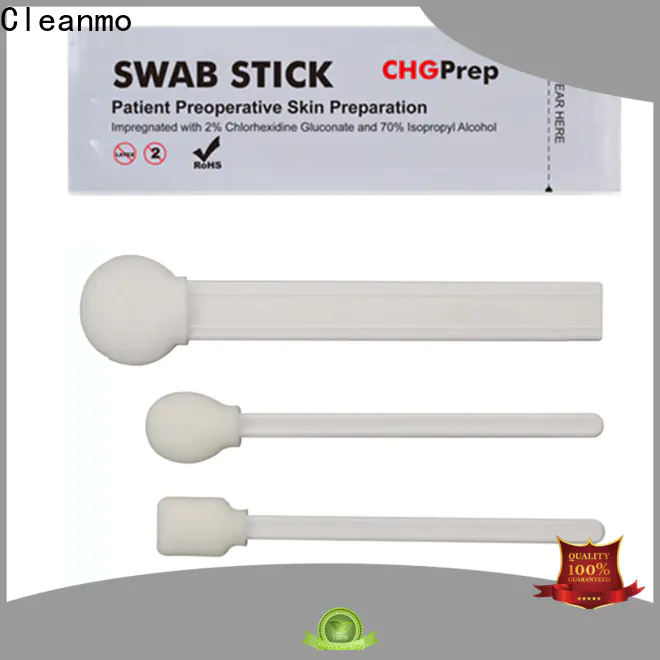 Cleanmo convenient individual first aid stirale swabs supplier for Dialysis procedures