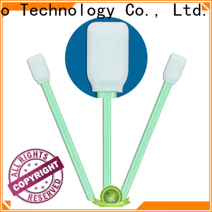 Cleanmo good quality polyester cleaning swabs supplier for microscopes