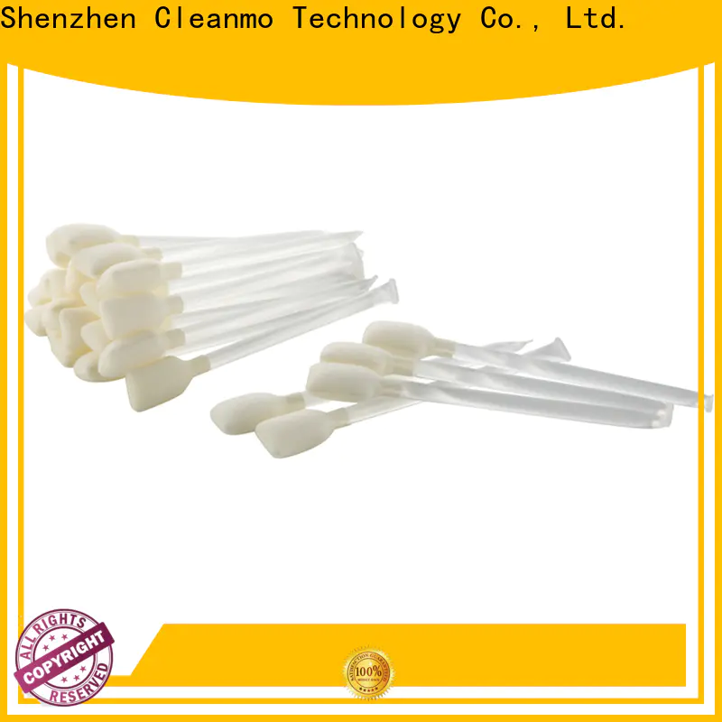 Cleanmo Aluminum Foil IPA pre-saturated cleaning swabs wholesale for ID Card Printers