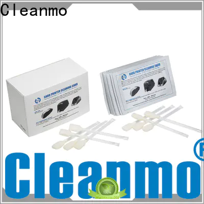 Cleanmo pvc zebra printer cleaning cards factory for cleaning dirt