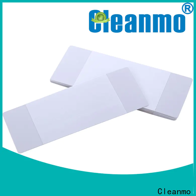 Cleanmo convenient printer cleaning supplies factory price for ID card printers