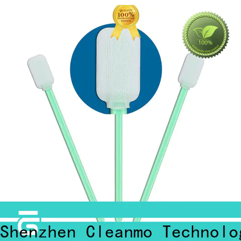 Cleanmo safe material electronics swab supplier for general purpose cleaning