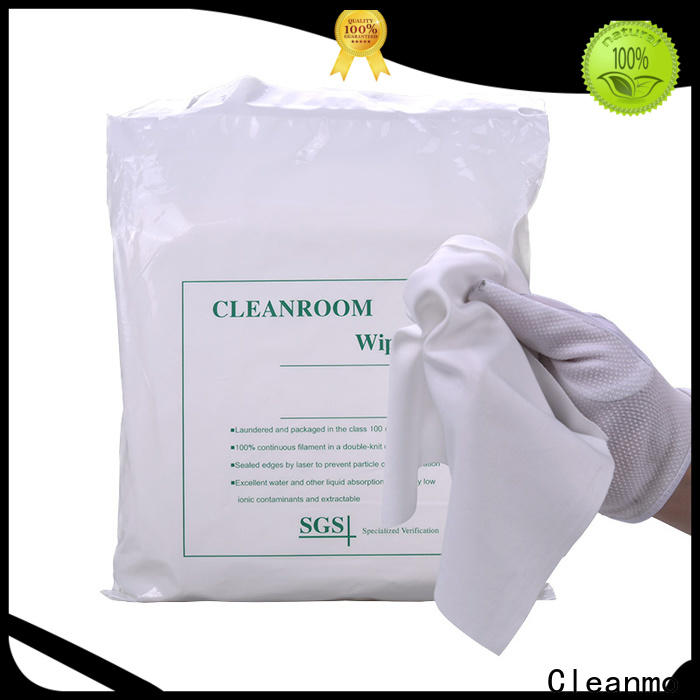 high quality lint free wipes clean room polyester supplier for Stainless Steel Surface