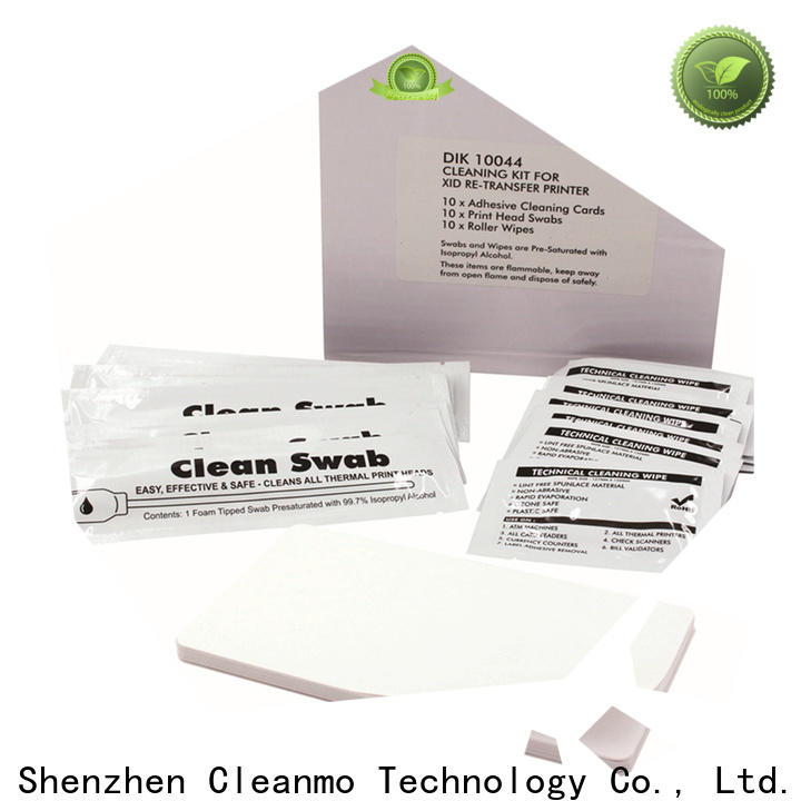 Cleanmo PVC inkjet cleaning solution supplier for card printer