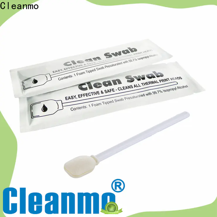 good quality solvent printer cleaning swabs PP supplier for ATM/POS Terminals