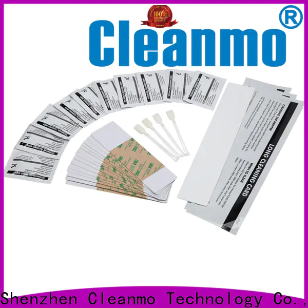 Cleanmo Non Woven printhead cleaner factory price for Fargo card printers