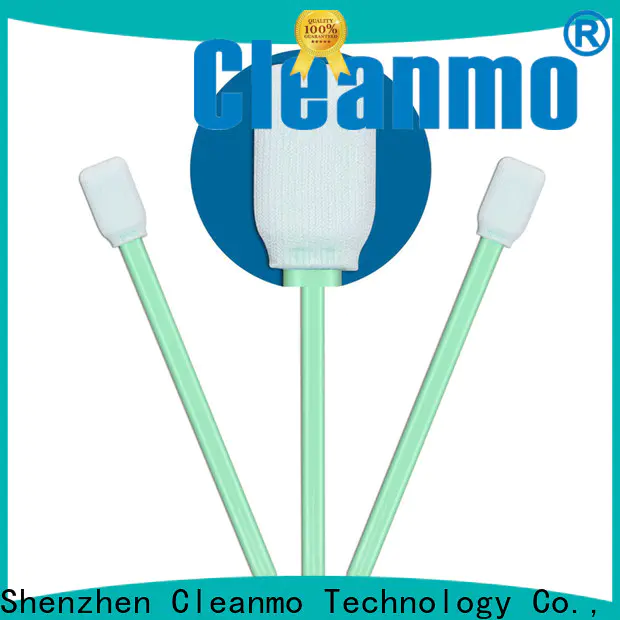 Cleanmo high quality Cleanroom polyester swab supplier for optical sensors