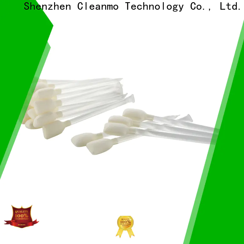 Cleanmo non woven zebra printer cleaning supplier for ID card printers
