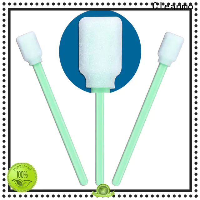 cost-effective cosmetic cotton buds green handle wholesale for excess materials cleaning