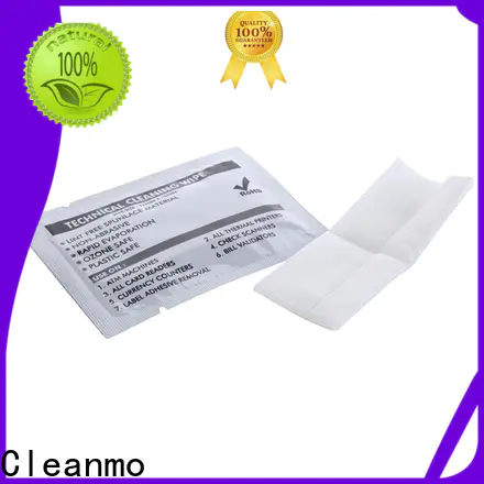 Cleanmo 40% Rayon Screen Cleaning Wipes factory for Check Scanners