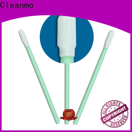 Cleanmo double-layer knitted polyester safety swabs factory for general purpose cleaning