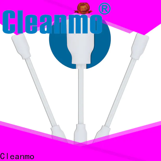 Cleanmo high quality foam tip cleaning swabs manufacturer for excess materials cleaning