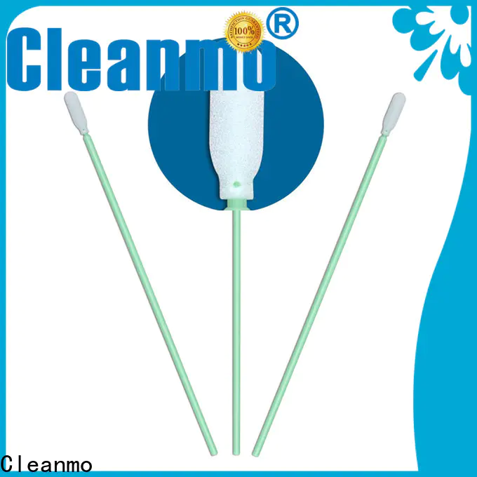 cost-effective mouth care swabs green handle supplier for excess materials cleaning