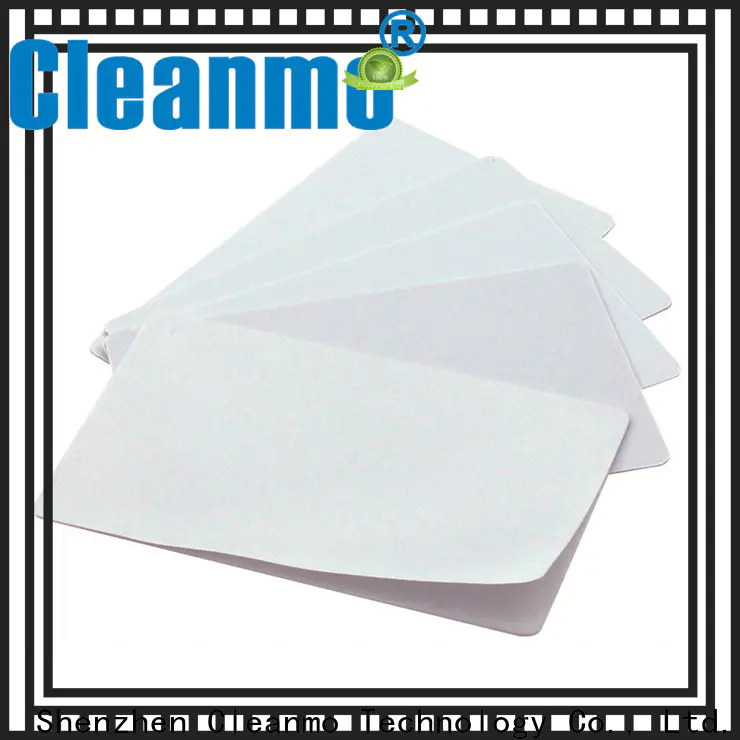 Cleanmo High and LowTack Double Coated Tape printer cleaning supplies factory price for Evolis printer