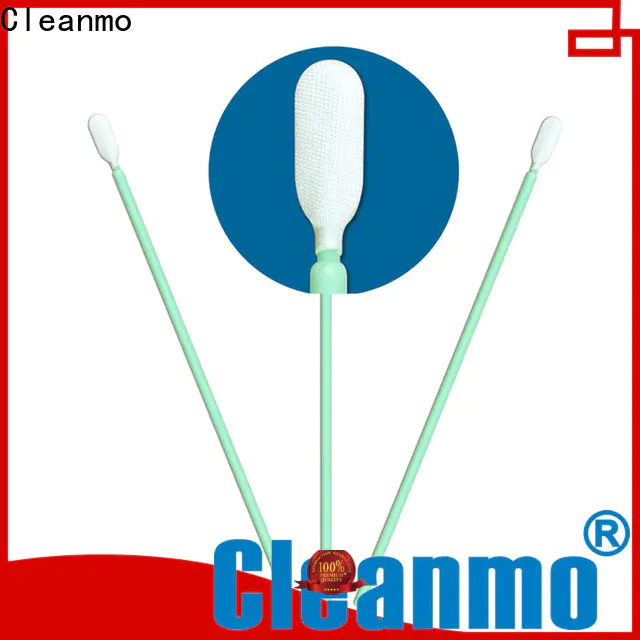 Cleanmo high quality optic cleaning swabs factory price for excess materials cleaning