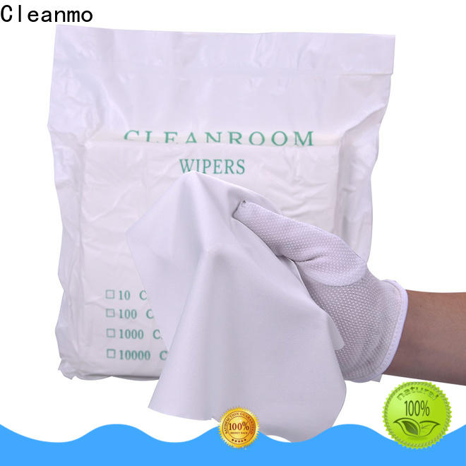 Cleanmo comfortable disposable microfiber wipes wholesale for medical device products