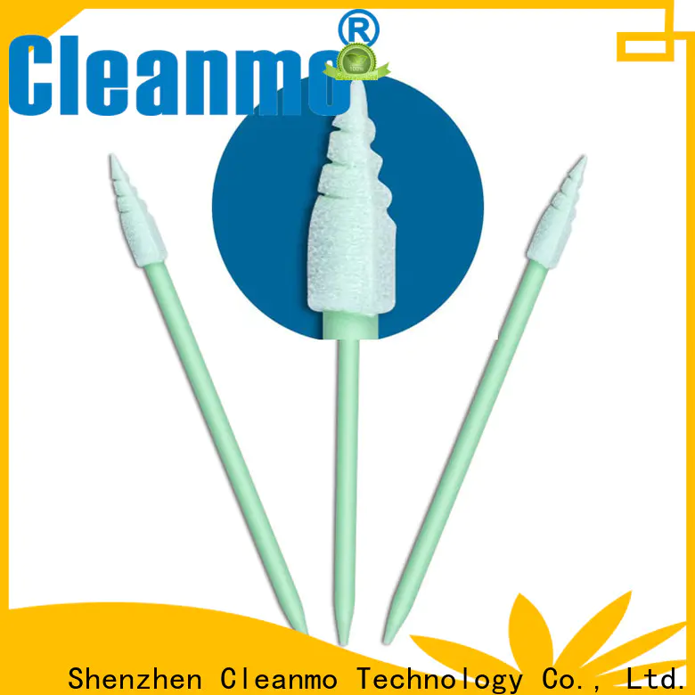 cost-effective industrial foam swabs small ropund head supplier for Micro-mechanical cleaning