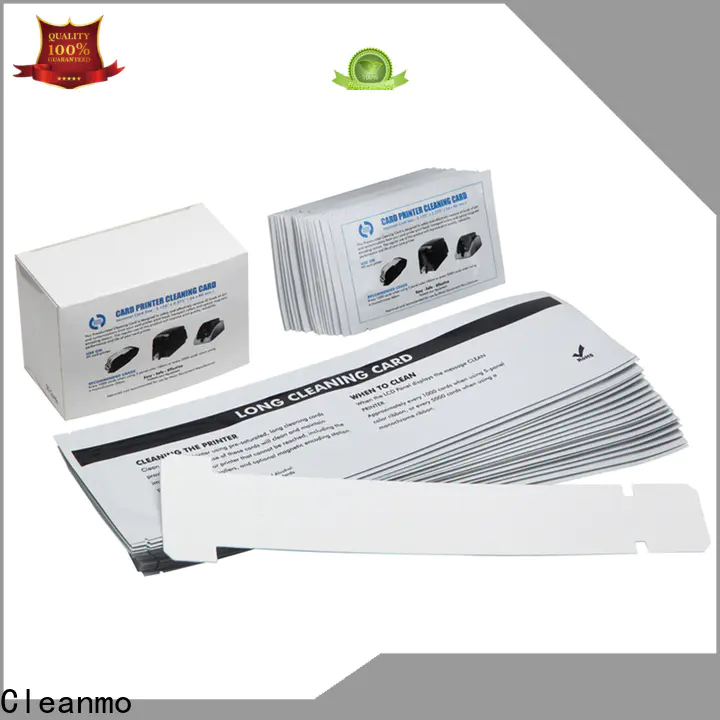 Cleanmo disposable zebra cleaning card manufacturer for cleaning dirt
