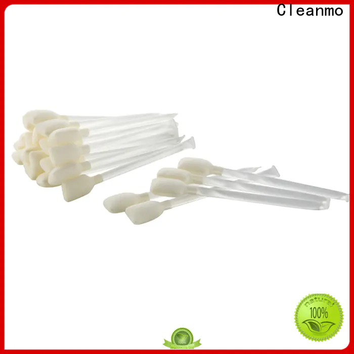 Cleanmo Sponge isopropyl alcohol Snap swabs supplier for ATM/POS Terminals
