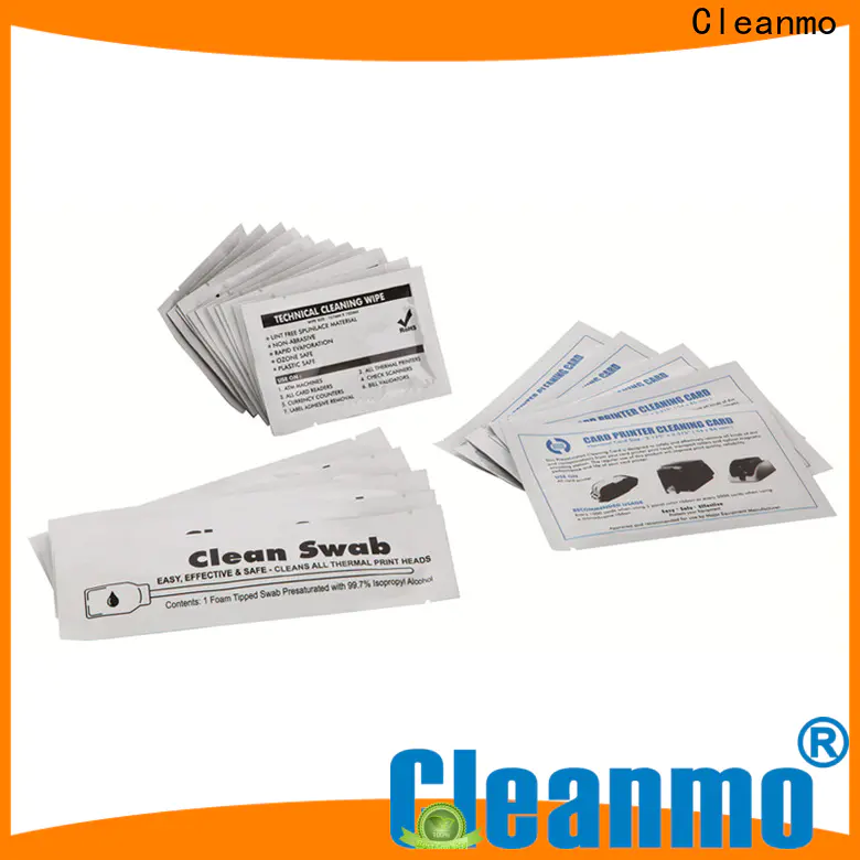 Cleanmo High and LowTack Double Coated Tape printer cleaning supplies wholesale for Evolis printer