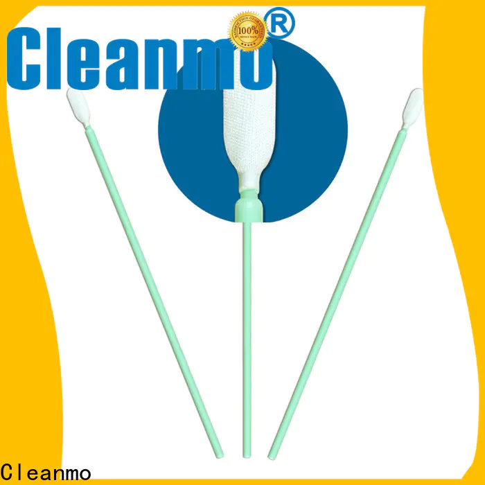 Cleanmo affordable Microfiber Industrial Swab Sticks factory price for general purpose cleaning
