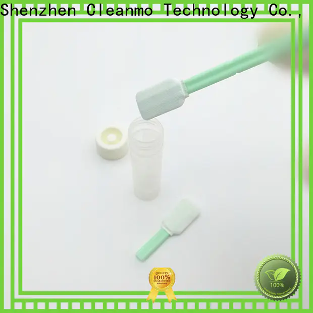 Cleanmo 100% polyester sampling collection swabs factory price for test residues of previously manufactured products
