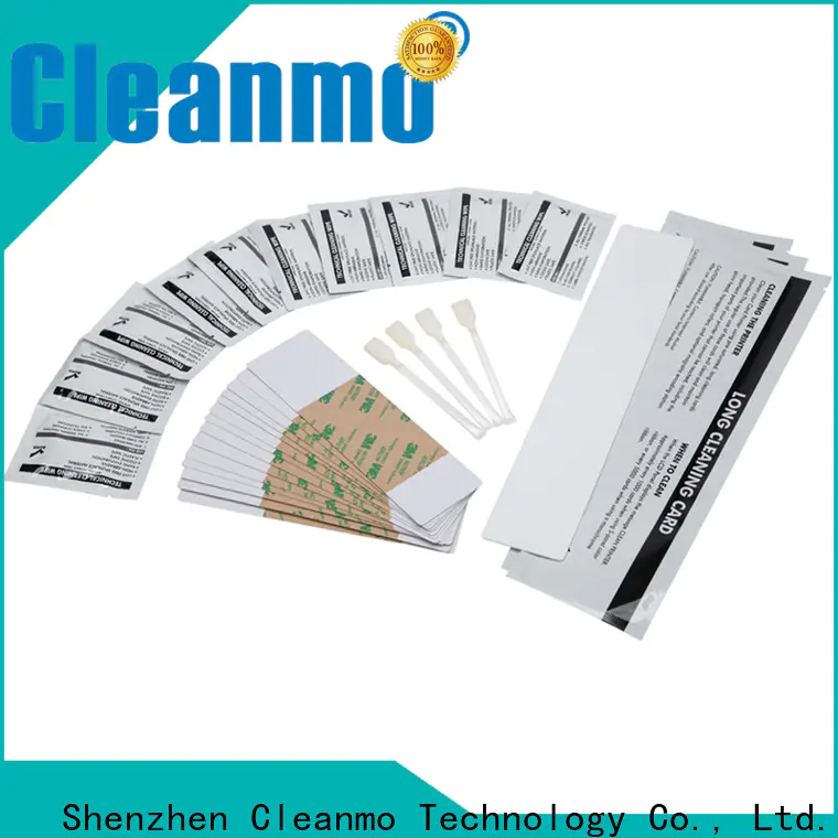 Cleanmo disposable printhead cleaner supplier for Fargo card printers