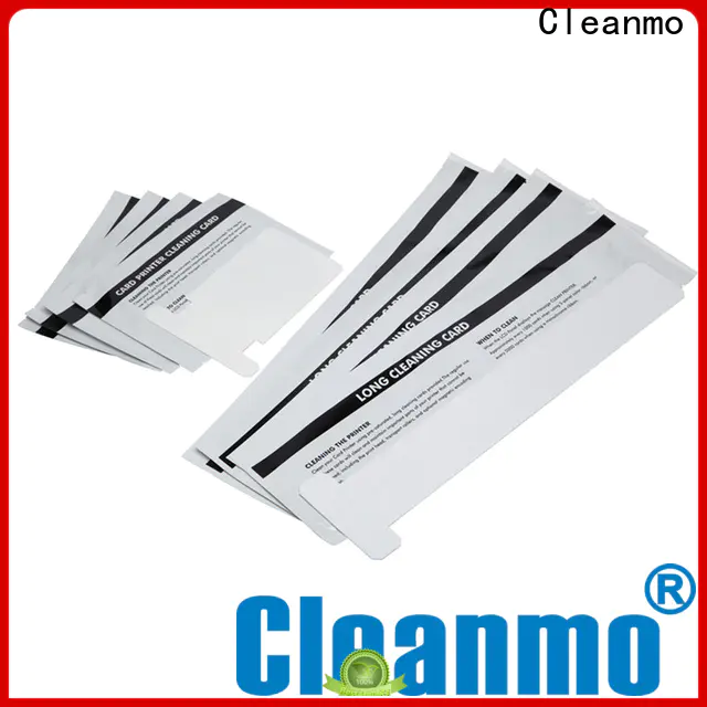 Cleanmo pvc zebra cleaning kit manufacturer for ID card printers