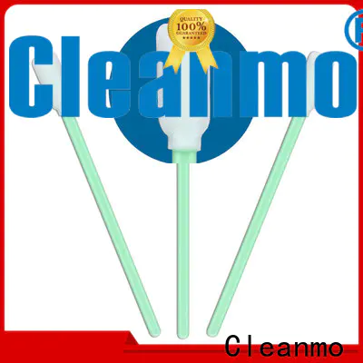 Cleanmo precision tip head fox swabs supplier for general purpose cleaning