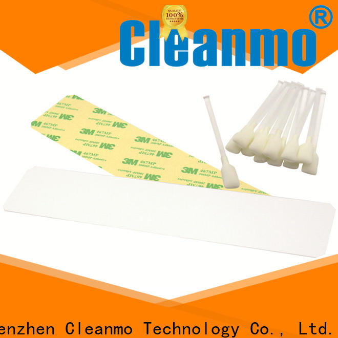 Cleanmo Aluminum foil packing zebra cleaning kit manufacturer for Zebra P120i printer