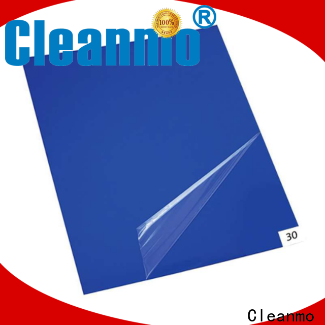Cleanmo sensitive adhesive entry mat supplier for gowning rooms