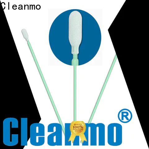 Cleanmo excellent chemical resistance polypropylene polyester swab manufacturer for general purpose cleaning