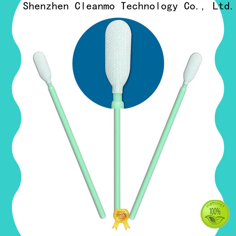 good quality clean room cotton swabs flexible paddle manufacturer for printers