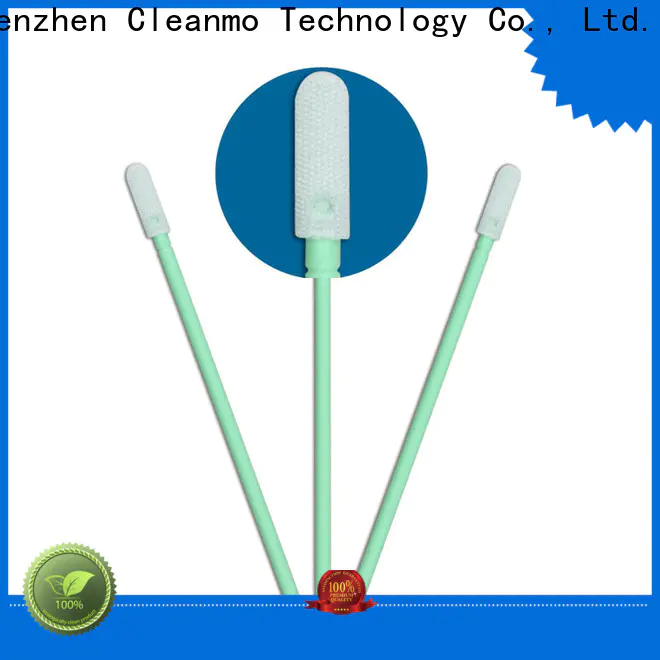 ESD-safe optic cleaning swabs EDI water wash supplier for general purpose cleaning