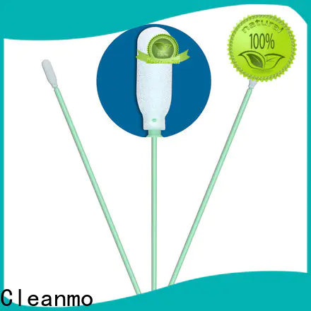 Cleanmo ESD-safe Polypropylene handle swab meaning factory price for excess materials cleaning
