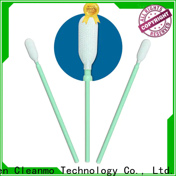 safe material sterile polyester swabs flexible paddle wholesale for microscopes
